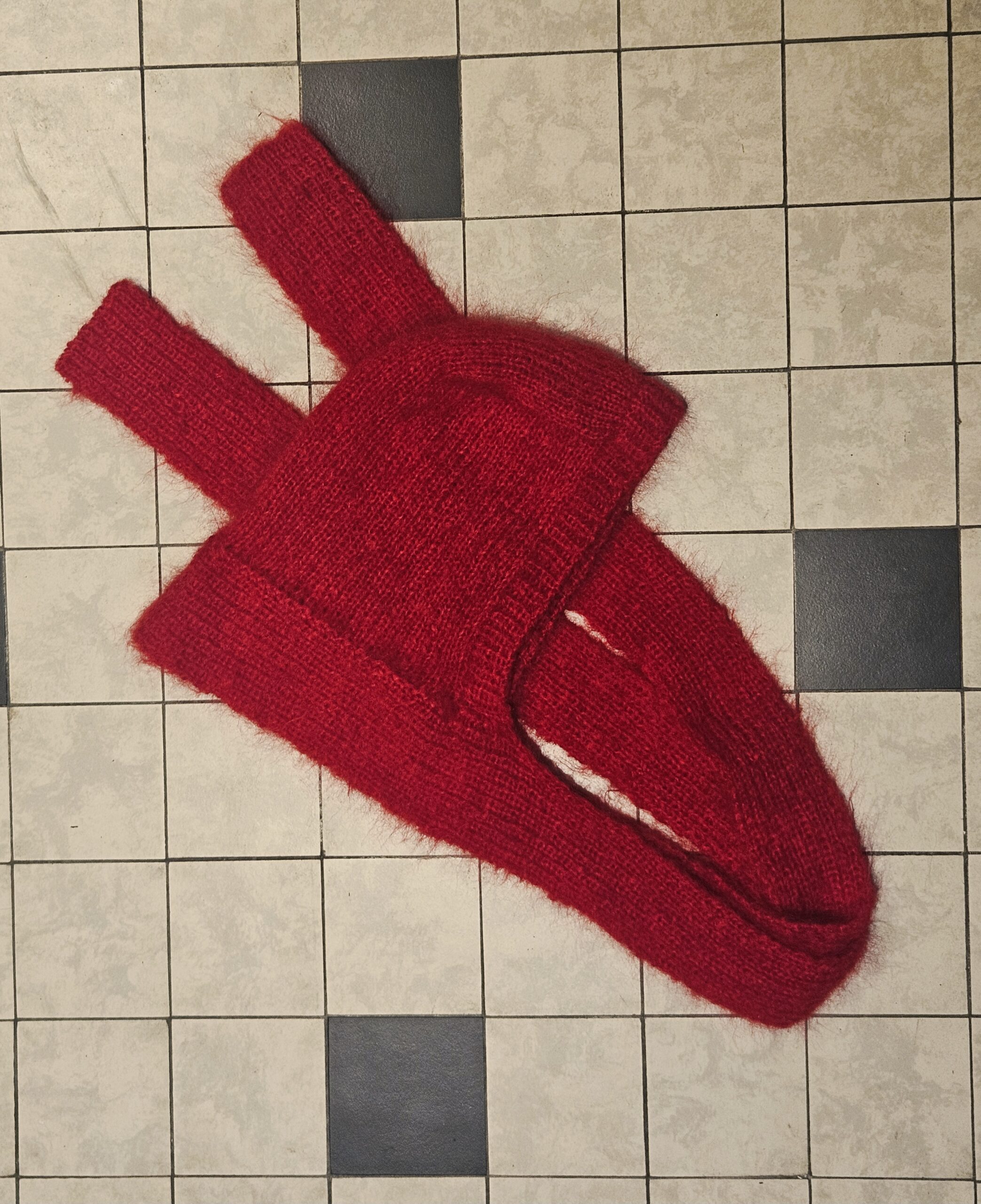Bad Hair Day Balaclava knitting pattern - Image 7
