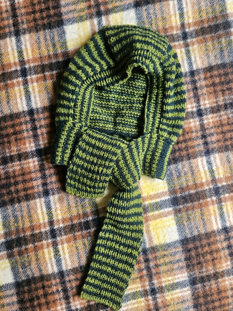 Bad Hair Day Balaclava knitting pattern