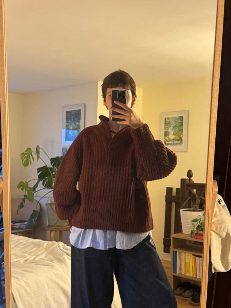 Fisherman Core jumper knitting pattern