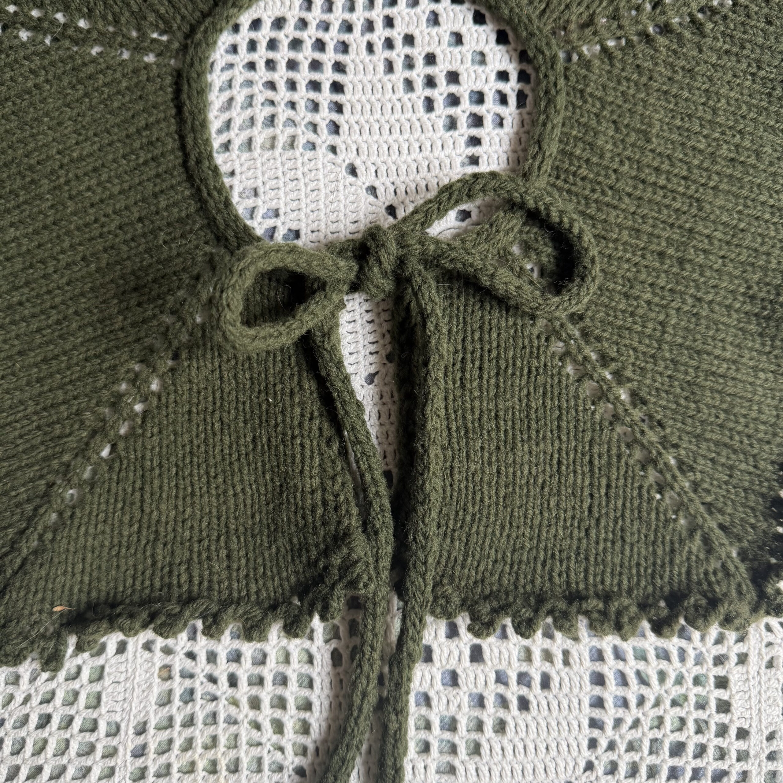 Il Colletto marchigiano olive green merinos - Image 2